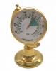 Thermometer with base, brass 