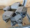 Grand leg castor brackets/transport rollers No. 1 