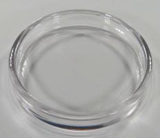 Untersetzer 70 mm  transparent -Polycarbonat 