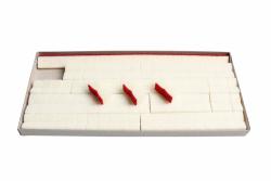 Grand piano damper felt treble Red 